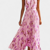 Vestido sin mangas Juliene Floral con Cinturón