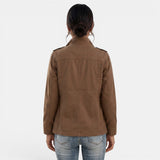 Chaqueta Mujer Entretiempo Casual con Cremallera