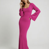 Vestido Maxi Fucsia