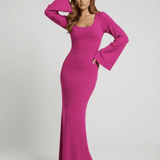 Vestido Maxi Fucsia