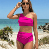Bañador Bicolor Fucsia