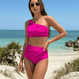 Bañador Bicolor Fucsia