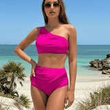 Bañador Bicolor Fucsia