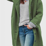 Abrigo de Invierno Elegante Penélope con Capucha