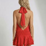 Vestido Mini Escarlata