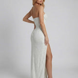 Vestido Maxi Celeste