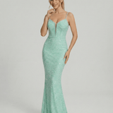 Vestido Maxi Celeste