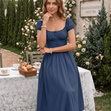 Vestido Midi Veloura