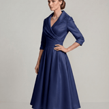 Vestido Midi Veloura