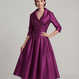 Vestido Midi Veloura