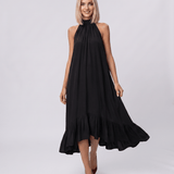 Vestido Midi Veloura