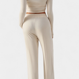 Conjunto Celaen de 2 Piezas con Cuello Redondo
