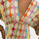 Vestido Maxi con Estampado Geométrico Shanice