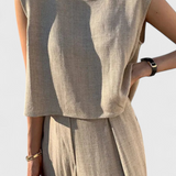 Conjunto de Dos Piezas Lauren de Pierna Ancha