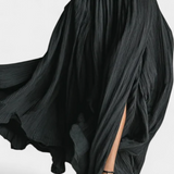 Conjunto Orren de Cuello Alto con Falda Plisada Negra