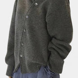 Cárdigan de Invierno Wunlisa con Botones