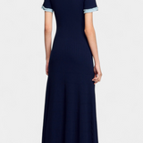 Vestido Midi de Punto Alexia con Detalle