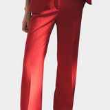 Conjunto de Chaleco Clásico Carlen y Pantalones de Pierna Ancha