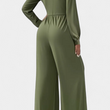 Traje Elegante Eudora para Mujeres con Escote en V