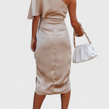 Vestido Anais Fluido con Silueta Elegante y Atemporal
