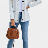 Cardigan Casual Sana con Bolsillos