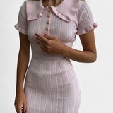 Vestido de Punto Sofisticado Rowan