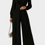 Traje Elegante Eudora para Mujeres con Escote en V