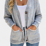 Cardigan Casual Sana con Bolsillos