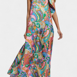 Vestido Maxi Ginette con Estampado Arcoíris