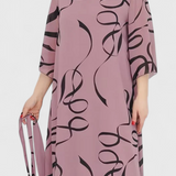 Vestido Midi Ame con Cinturón y Corte Versátil