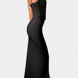 Vestido Midi Cindy con Volantes Asimétricos
