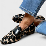 Mocasines de Cuero Annelore con Tacón Bajo y Diseño Exclusivo