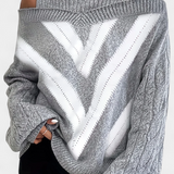 Suéter Elegante Off-Shoulder Wien
