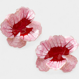 Pendientes Geométricos en Forma de Flor