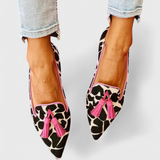 Mocasines Fermina Elegantes con Punta Afilada y Diseño Bicolor