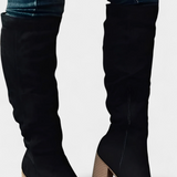 Botas de Tacón Ancho hasta la Rodilla Calliope