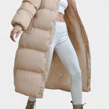 Abrigo Puffer de Invierno Razel con Capucha