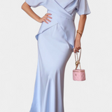 Conjunto de Top con Tirantes Cruzados Veleda y Falda Fluida