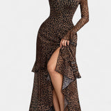 Vestido Maxi Amali con Escote Cuadrado