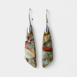 Pendientes de Pájaro con Zirconia Mixta
