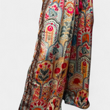 Conjunto Hallie Boho con Pantalones Anchos y Blusa con Flecos