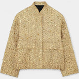 Chaqueta de Invierno Texturizada Alvera con Bolsillos
