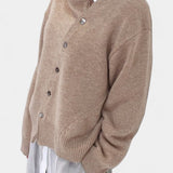 Cárdigan de Invierno Wunlisa con Botones