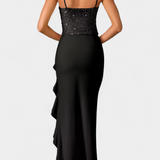 Vestido Midi Cindy con Volantes Asimétricos