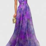 Vestido Maxi Floral Ingrid con Escote en V