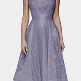 Vestido Largo Everleigh con Bordado y Corte A-Line