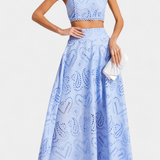 Conjunto de Encaje Floral Romántico Danitza