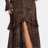Vestido Maxi Amali con Escote Cuadrado