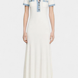 Vestido Midi de Punto Alexia con Detalle