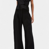 Top Asimétrico Hayden y Pantalones Palazzo